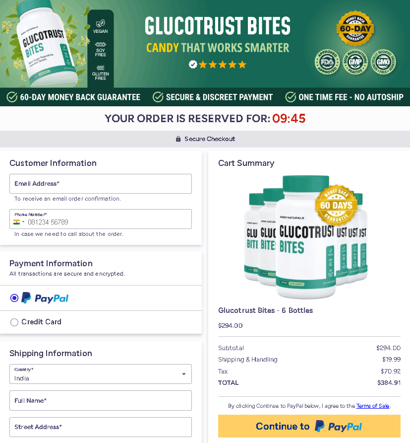 Glucotrust Bites